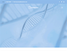 Tablet Screenshot of biotechsol.com